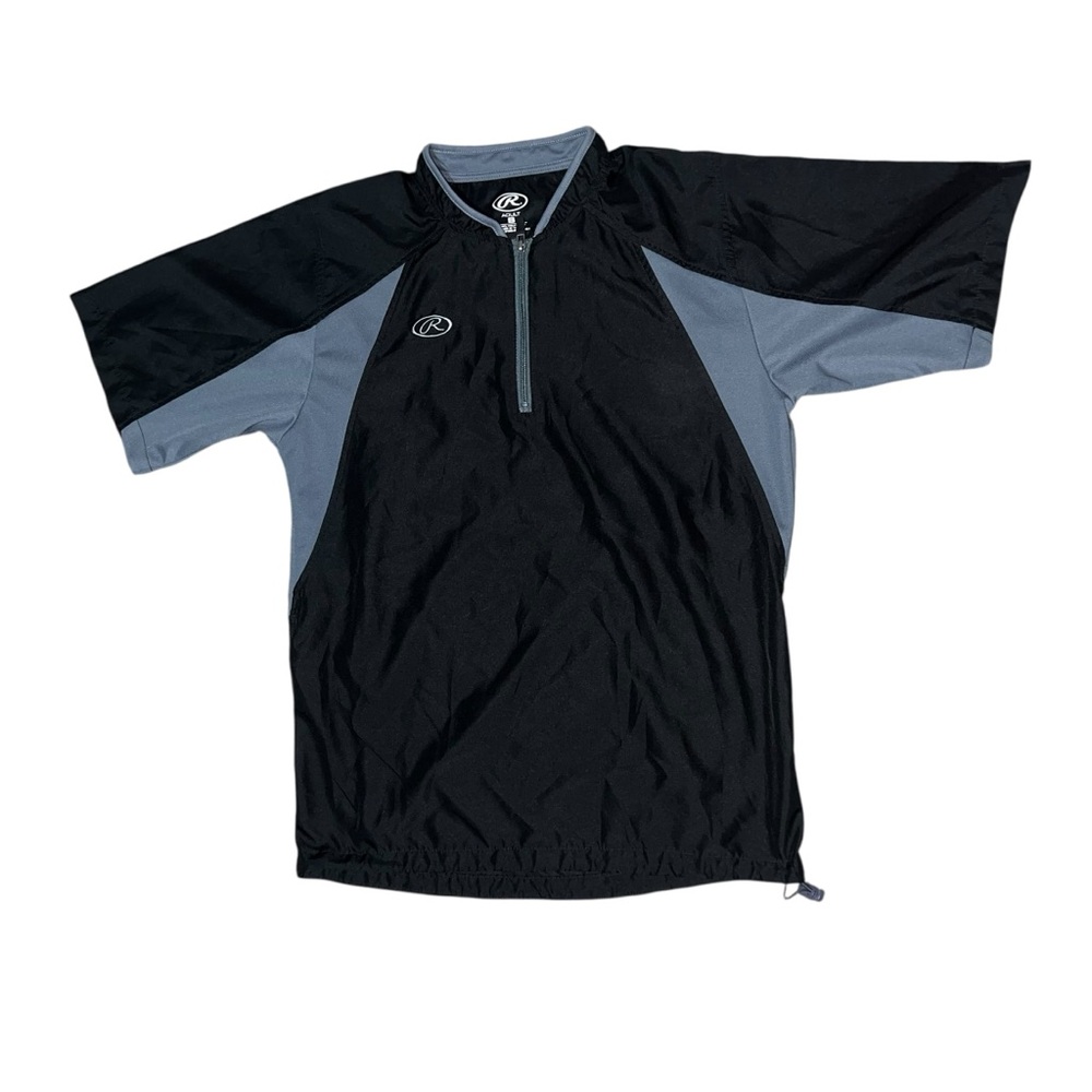 Rawlings Quarter Zip Shirt Top Size Small Baseball/Softball